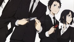 Durarara orihara izaya heiwajima shizuo Ryuugamine Mikado 