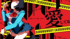 Durarara Sonohara Anri meganekko