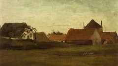 Dusk weather paintings Vincent van Gogh artwork