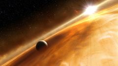 Dust planets Stars shining