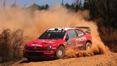 Dust rally races gravel racing Rally Car racing cars red cars 