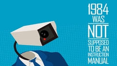Dystopia 1984 Cameras George