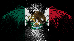 Eagles Flags Mexico