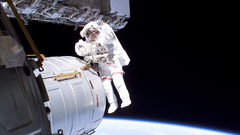 Earth astronauts International Space