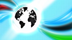 Earth colors burst impact aurora borealis