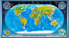 Earth Maps world map