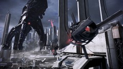 Earth mass effect 3 Reapers fantasy art