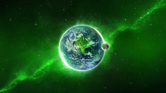 Earth nebulae Green outer