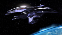 Earth normandy spaceship fictional ssv
