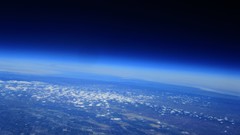 Earth outer space artwork