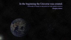 Earth Quotes The Hitchhikers Guide To The Galaxy Douglas Adams