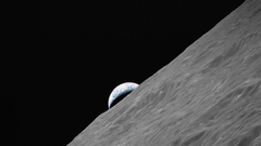 Earth rise Space