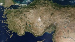 Earth Satellite Turkey Maps