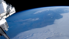 Earth Space shuttle orbit