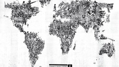 Earth world map