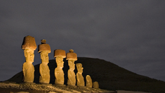Easter Island moai
