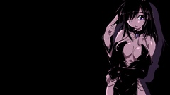 Ecchi anime girls black