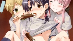 Ecchi ice cream yuri