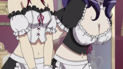 Ecchi maids redheads blue