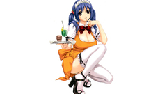 Ecchi maids Simple Background