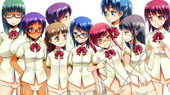 Ecchi meganekko soft shading