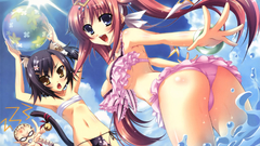 Ecchi nekomimi lolicon swimsuits