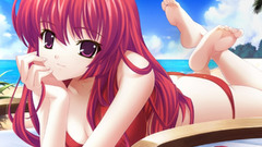 Ecchi redheads anime girls