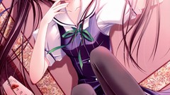 Ecchi school uniforms Ribbons