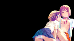 Ecchi school uniforms yuri