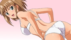 Ecchi underwear Simple Background