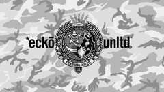 ecko rhino monochrome artwork