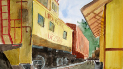 Edgewood caboose high