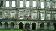 Edinburgh castle area high