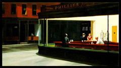 Edward Hopper artwork Nighthawks