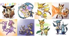 Eevee Eeveelutions hitec