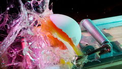 Egg break traps funny