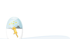 Egg cute neko creature