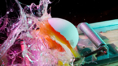 Egg traps abstract funny