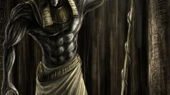 Egypt mythology artwork Anubis