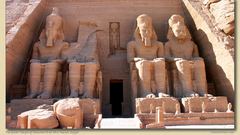 Egypt statues Kings Valley