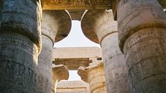 Egypt Temples historic Pillars