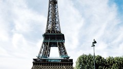 Eiffel Tower cityscapes urban