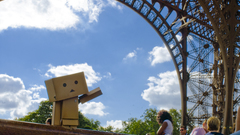 Eiffel Tower clouds danboard