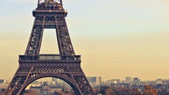Eiffel Tower France buildings cityscapes