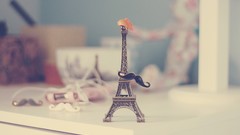 Eiffel Tower Objects minimalistic scale models