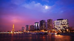 Eiffel Tower Paris architecture cityscapes skyscapes city 