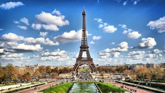 Eiffel Tower Paris cityscapes