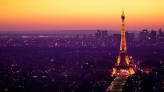 Eiffel Tower Paris cityscapes