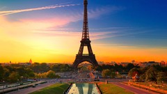 Eiffel Tower Paris cityscapes