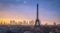 Eiffel Tower Paris cityscapes